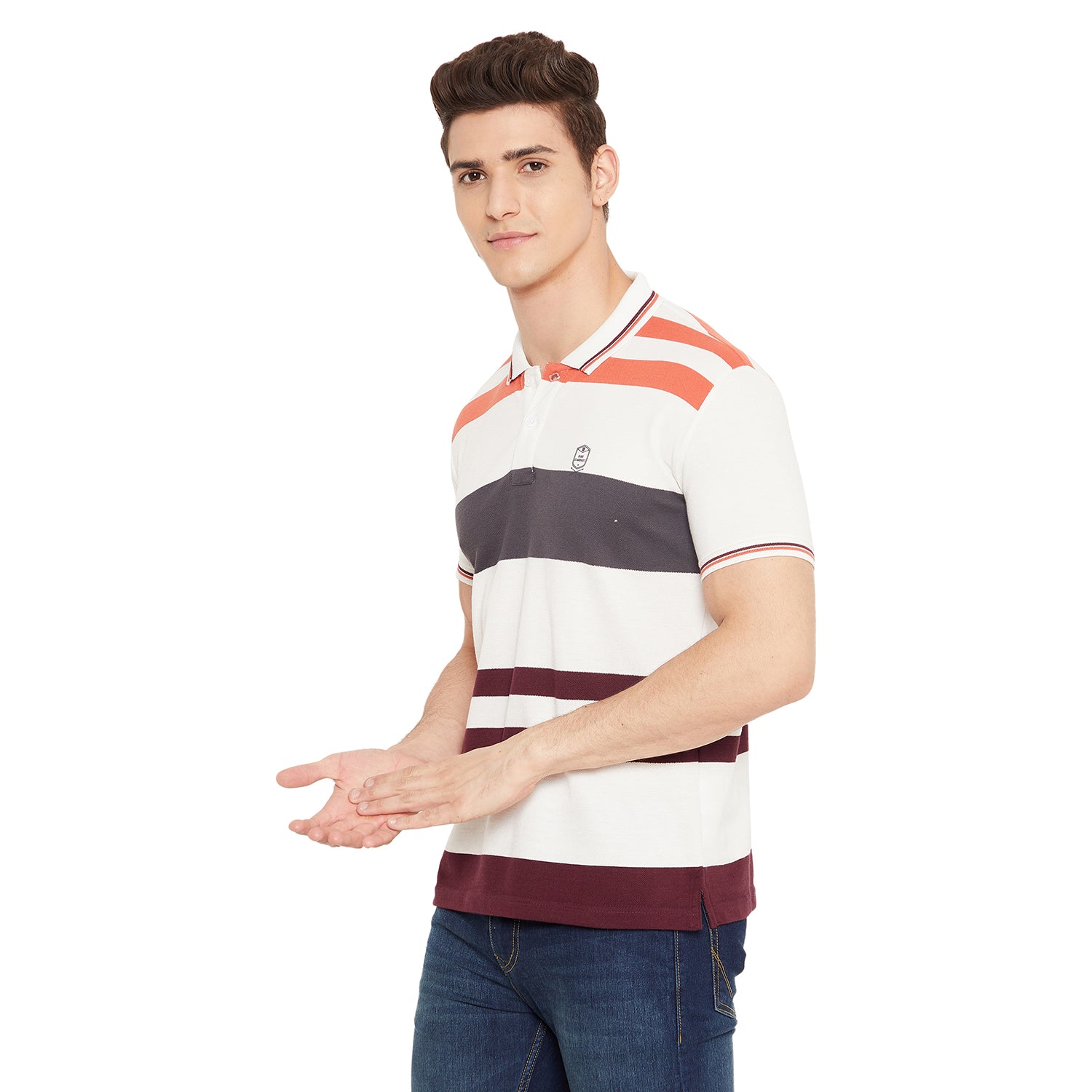 Duke Stardust Men Half Sleeve Cotton T-shirt (MTLF339)
