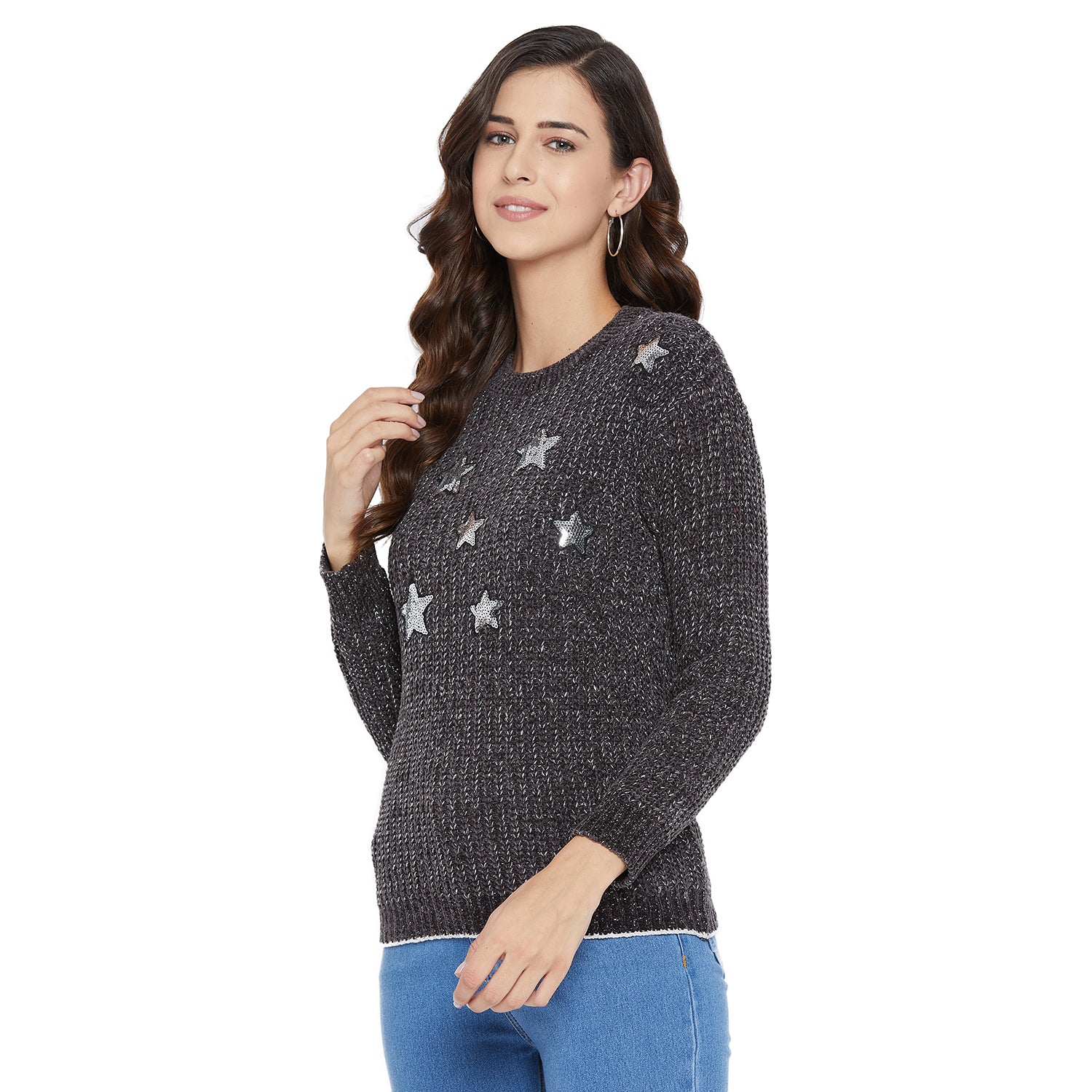 Duke Urban Women Full Sleeve Sweater (SDS913)