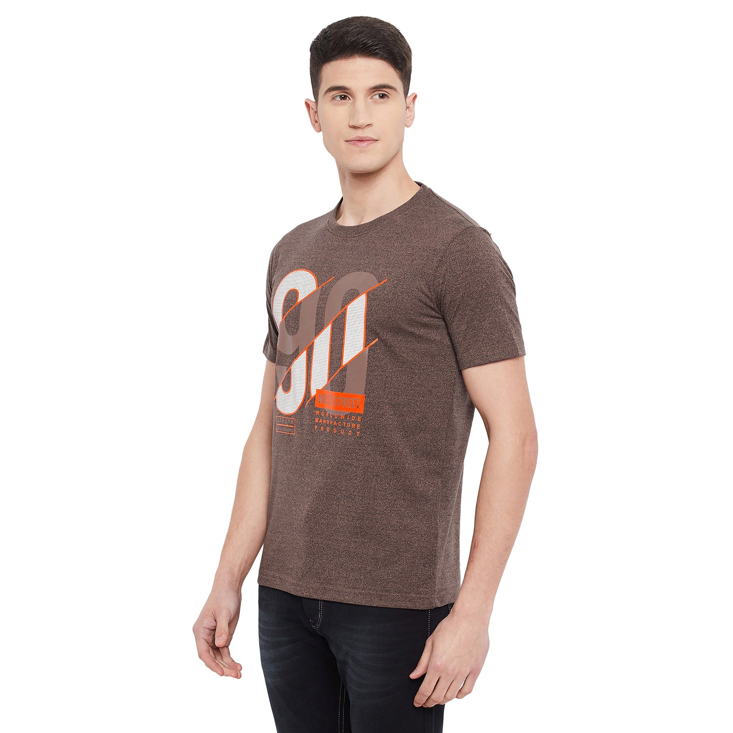 Duke Stardust Men Half Sleeve Cotton T-Shirt (LF5403)