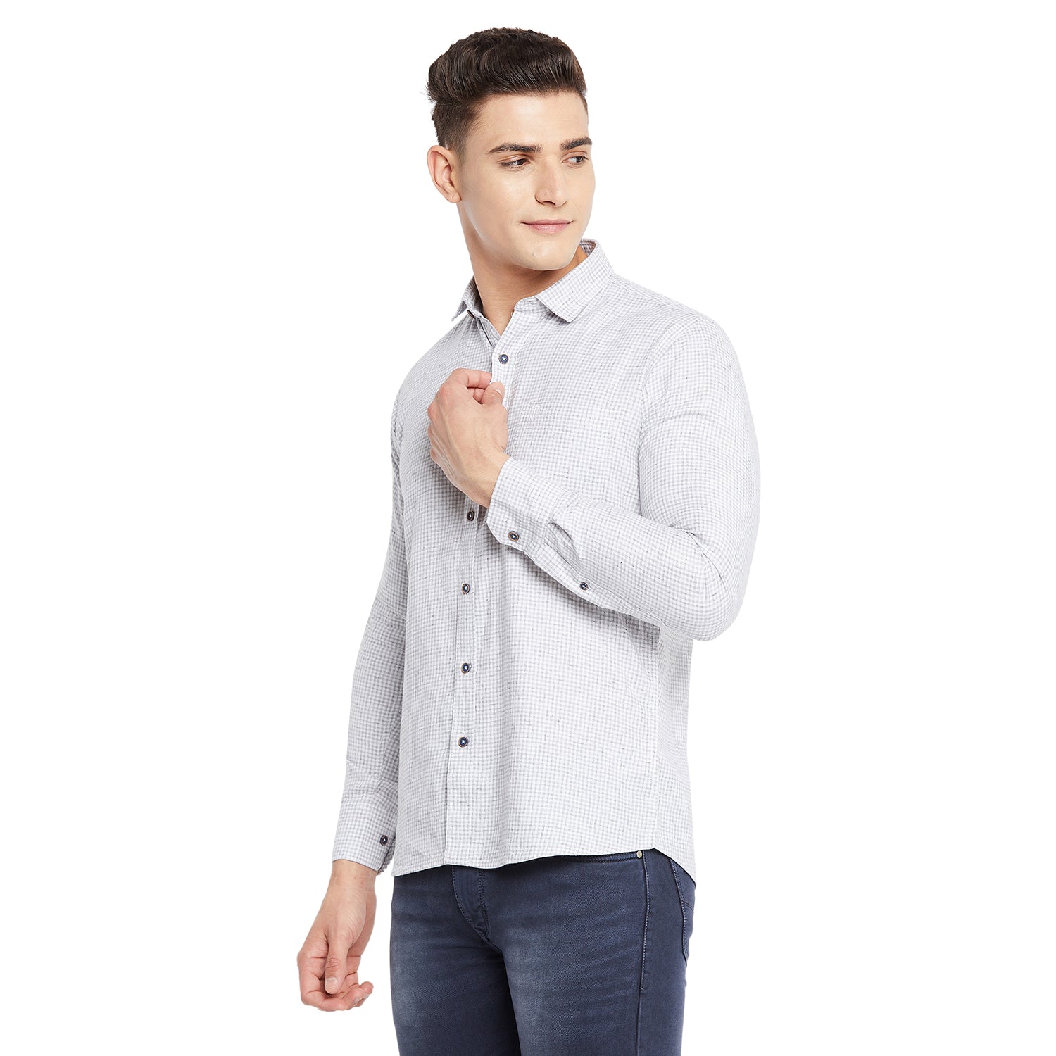 Duke Stardust Men Full Sleeve Cotton Shirt (SDO8CKCS)