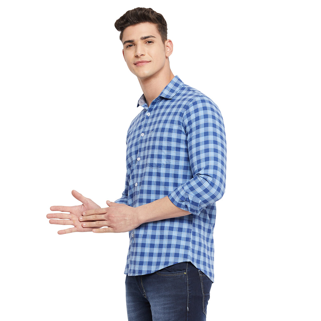 Duke Stardust Men Full Sleeve  Cotton Shirt (SDO9003)
