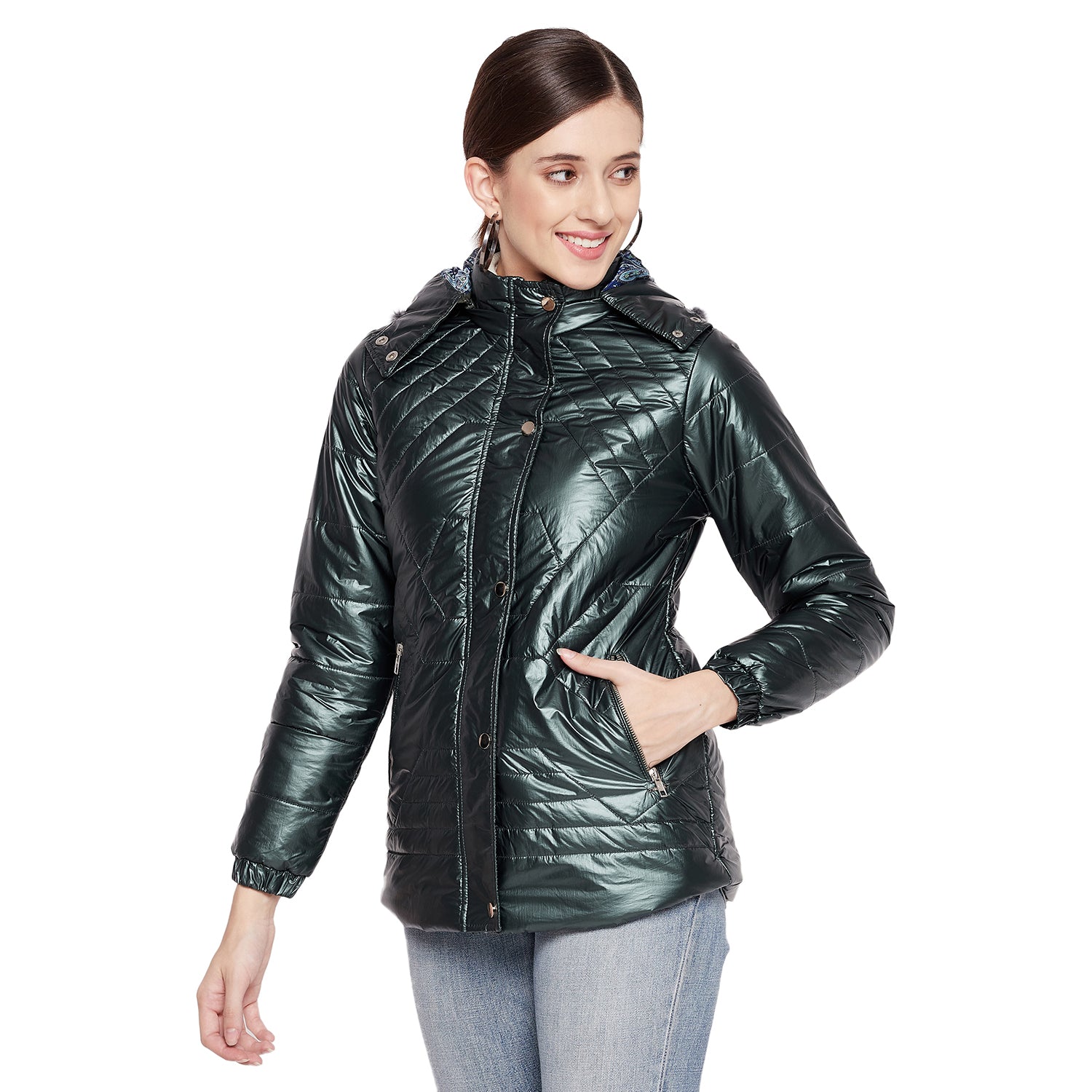 Duke Urban Women Full Sleeve Jacket (SDZ6701)