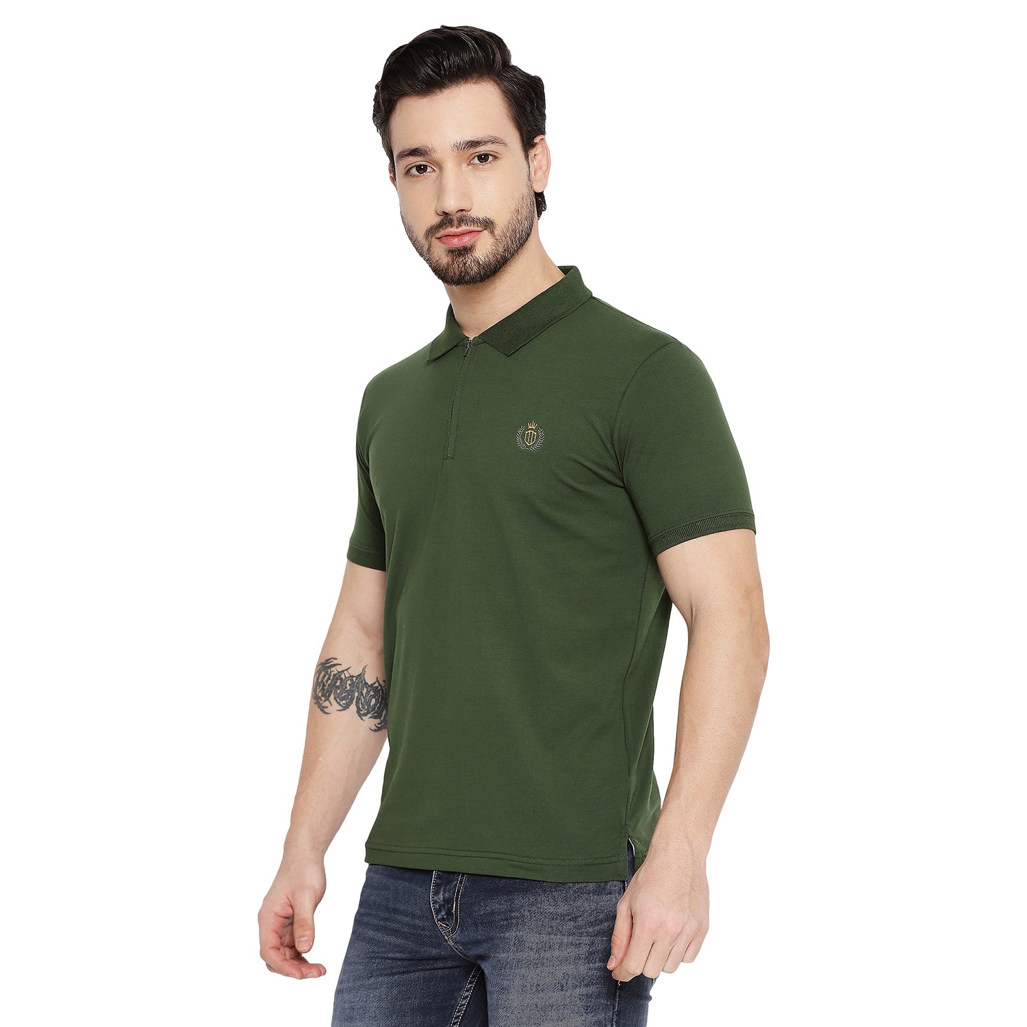 Duke Urban Men Half Sleeve Cotton T-shirt (LF5476)