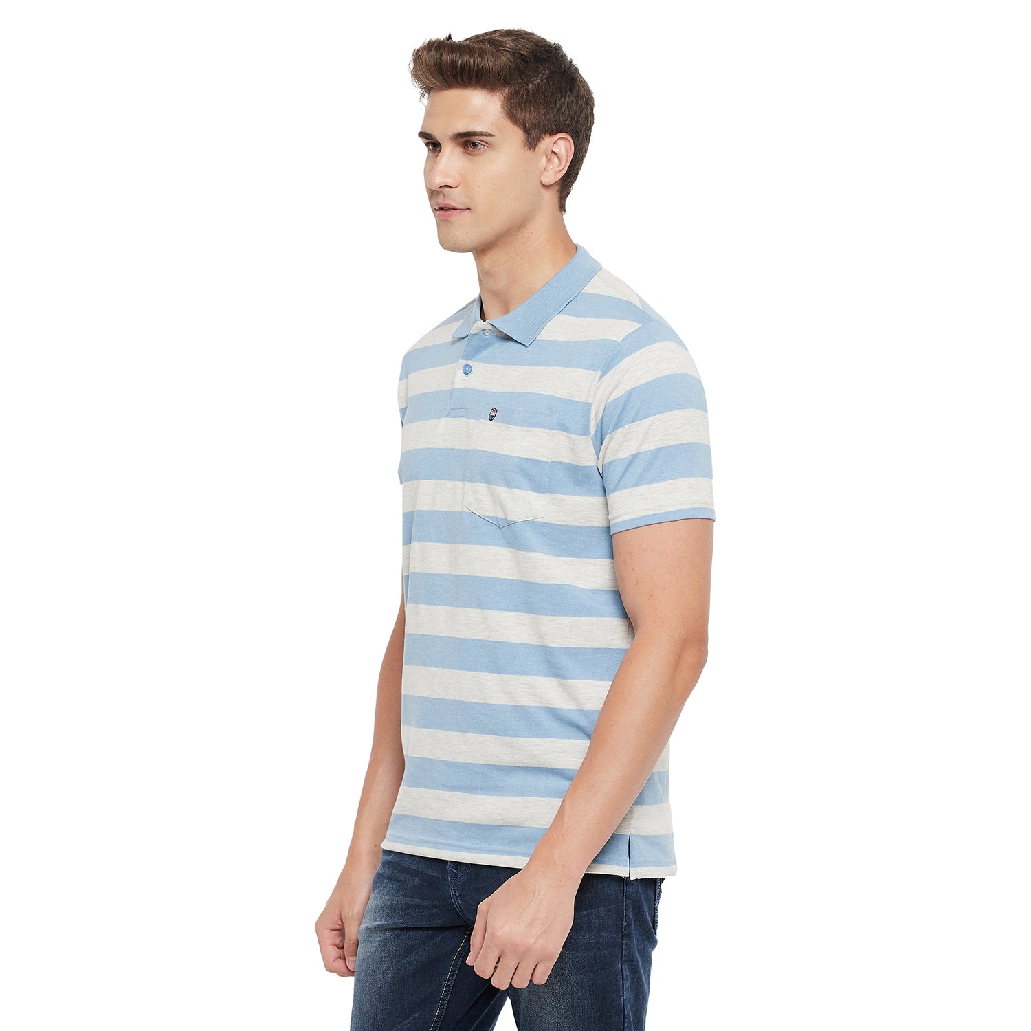 Duke Stardust Men Half Sleeve Cotton T-Shirt (MTLF344)