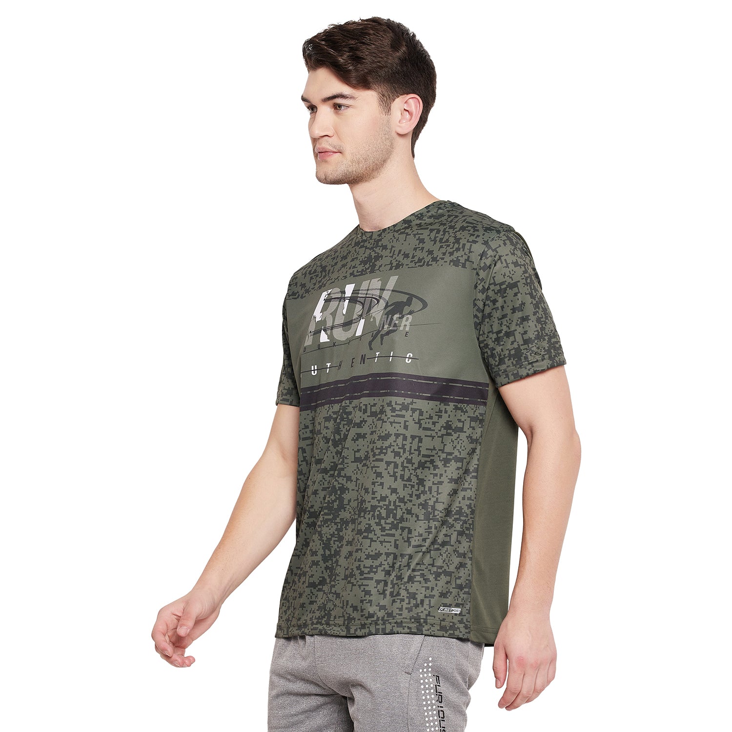 Duke Stardust Men Half Sleeve Sports T-shirt (GD1169)