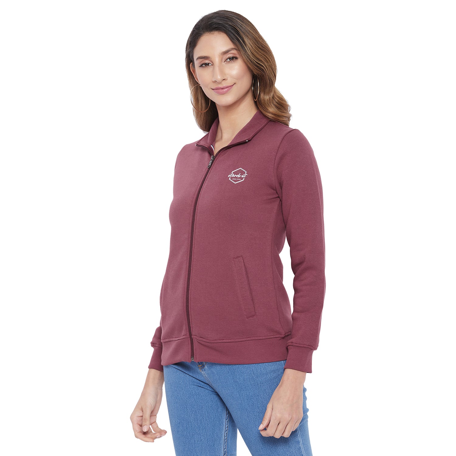 Duke Urban Women Full Zip Sweatshirt (LFX786)