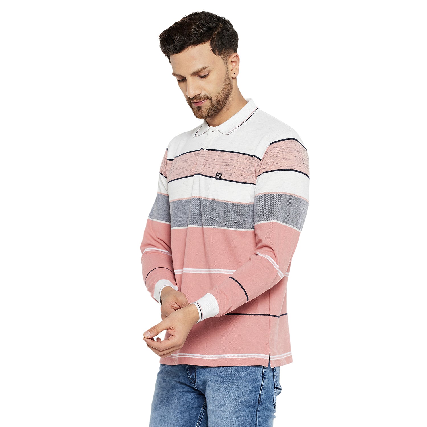 Duke Stardust Men Full Sleeve Cotton T-shirt (LF3965)
