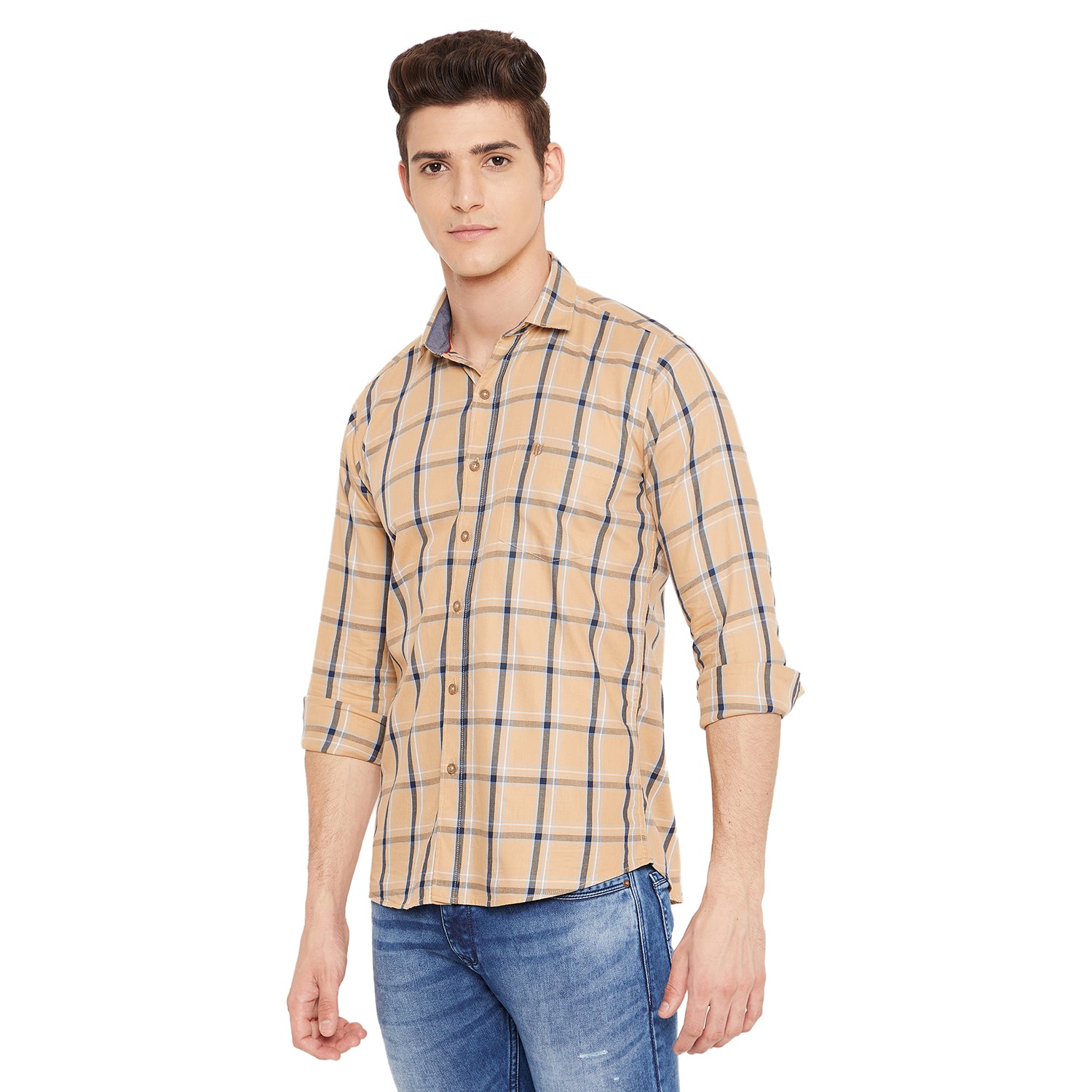 Duke Stardust Men Full Sleeve Cotton Shirt (SDO8CKTQ)