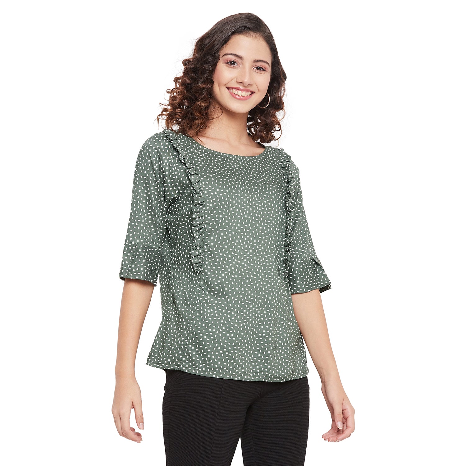 Duke Stardust Scoop Neck Lady Top (SDX3209)
