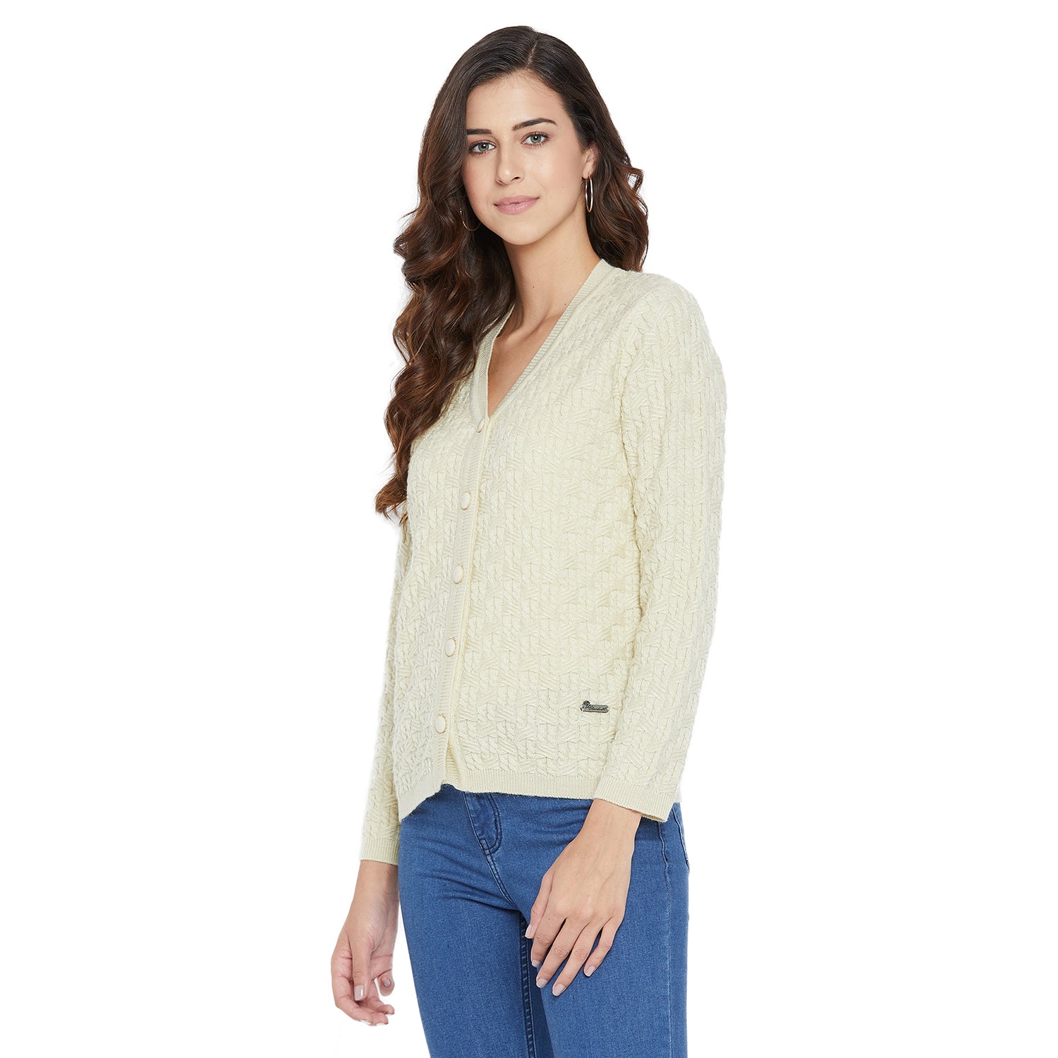 Duke Stardust Women Full Sleeve Cardigan (SDS9599)