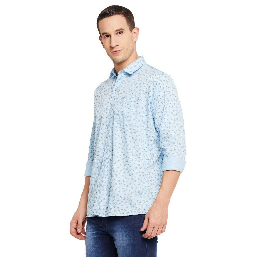 Duke Stardust Men Full Sleeve Cotton Shirt (SDO8PRTH)
