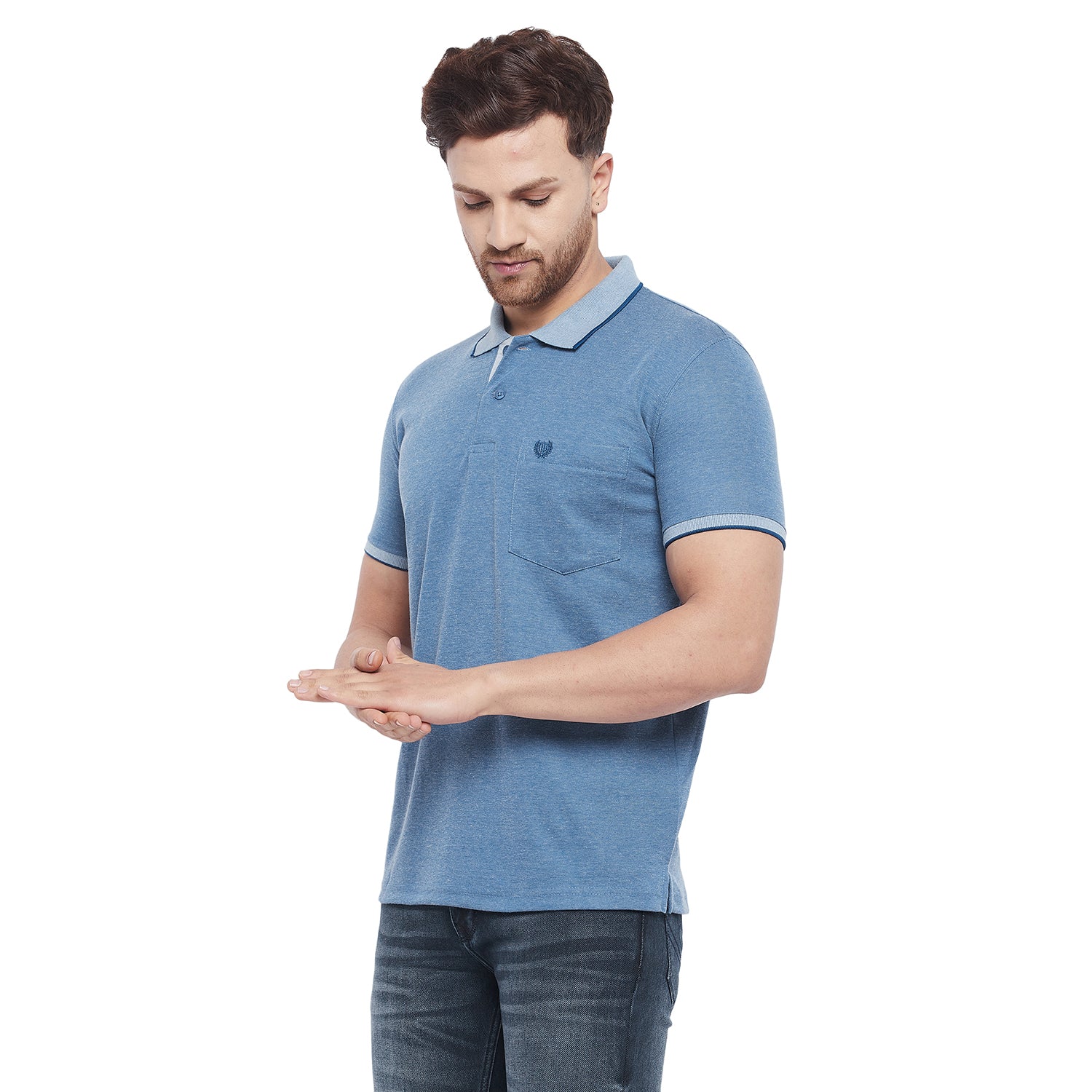 Duke Stardust Men Half Sleeve Cotton T-Shirt (WSD40)