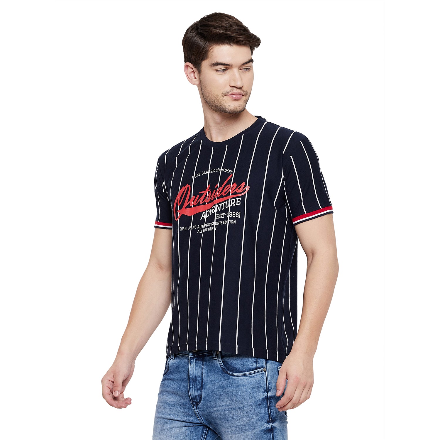 Duke Stardust Men Half Sleeve Cotton T-shirt (LQ3509)