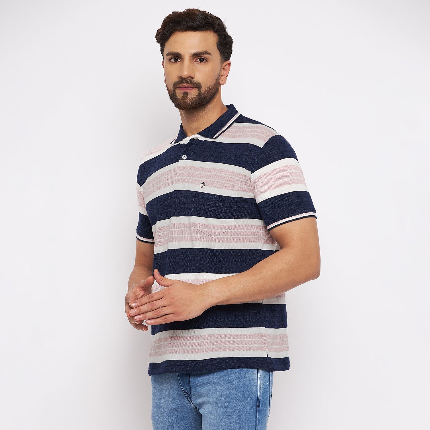Duke Urban Men Half Sleeve Cotton T-shirt (LF5377)