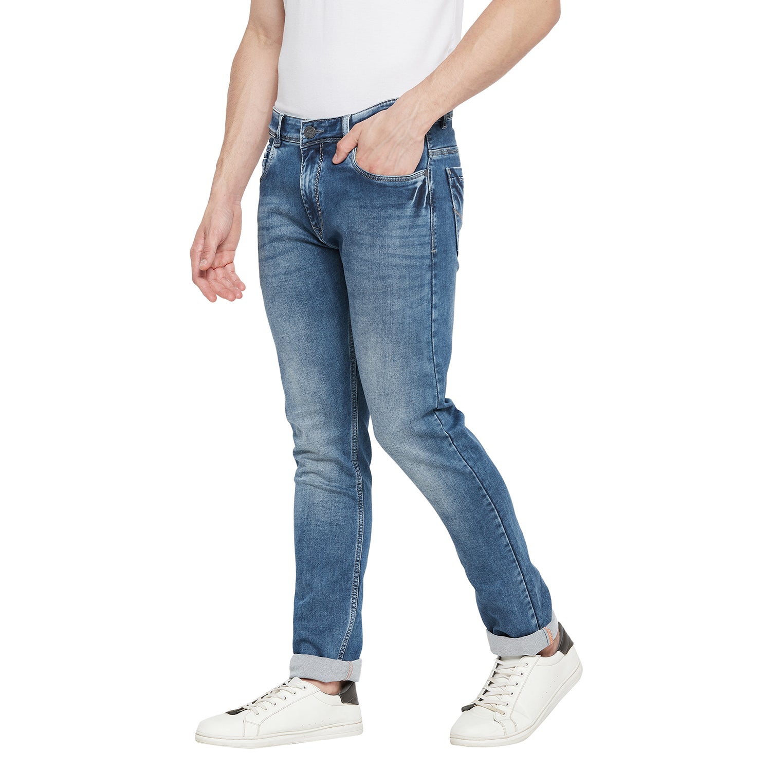 Duke Stardust Men Slim Fit Stretchable Jeans (SDD5187Q)