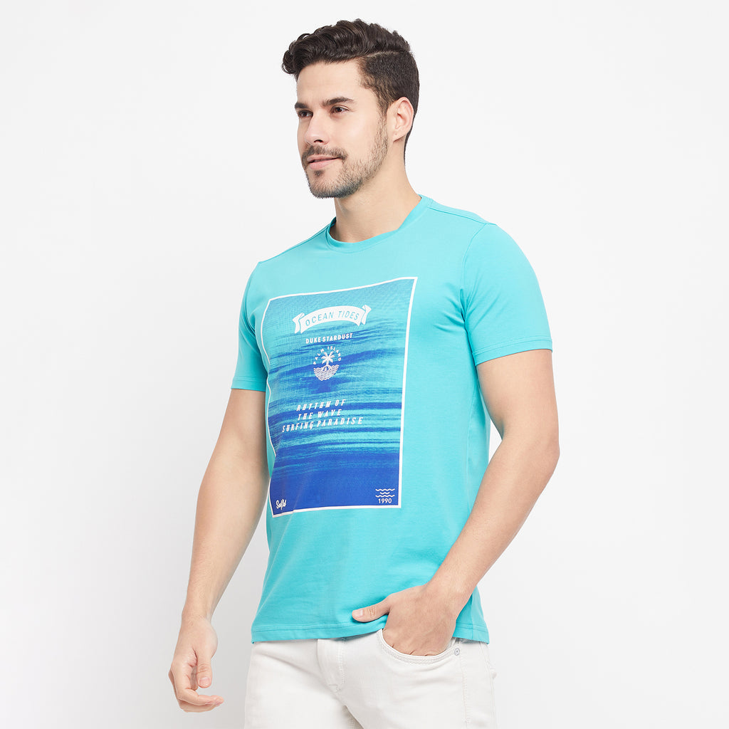 Duke Urban Men Half Sleeve Cotton T-shirt (LF5754)