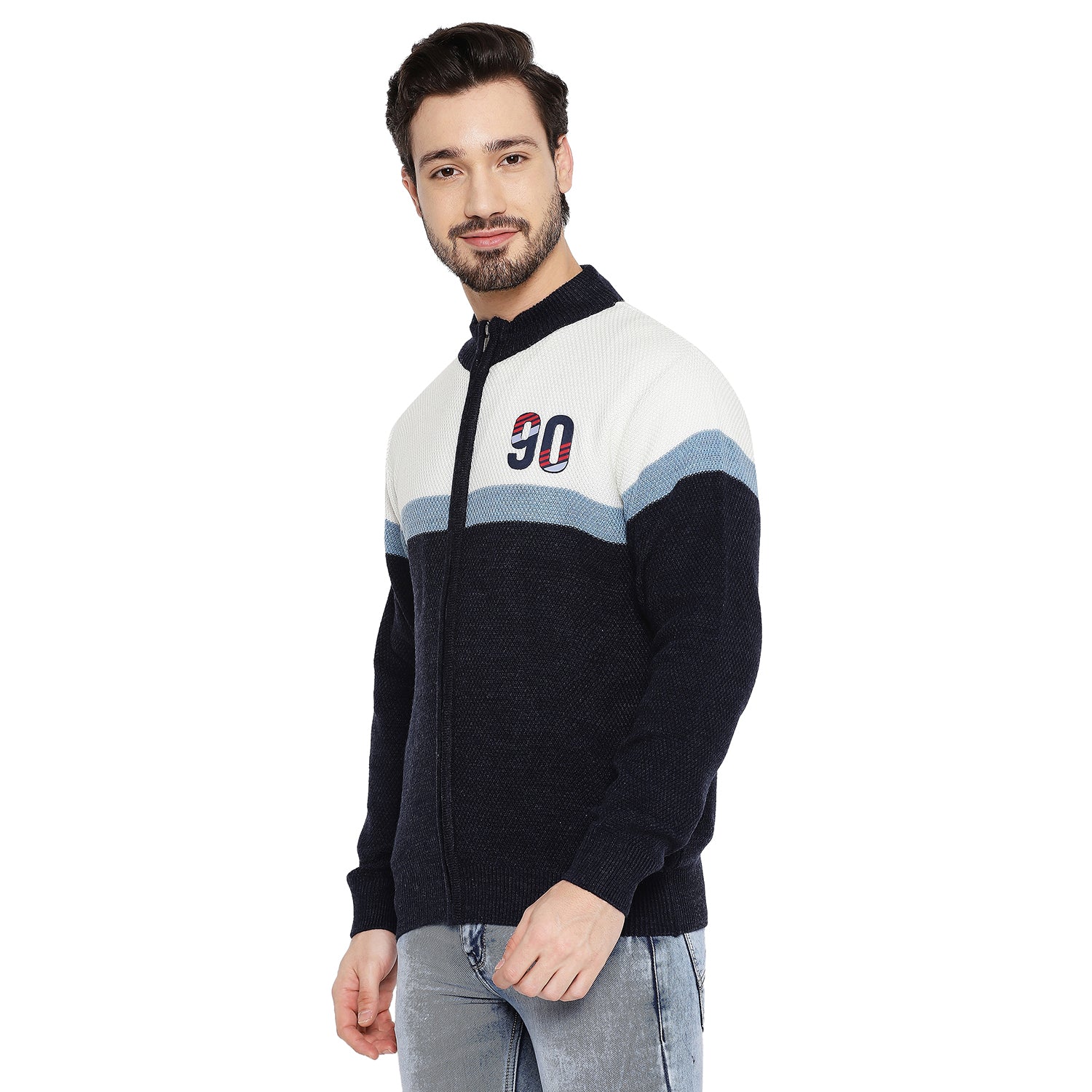 Duke Urban Men Full Sleeve Zipper Sweater (SDS2087)
