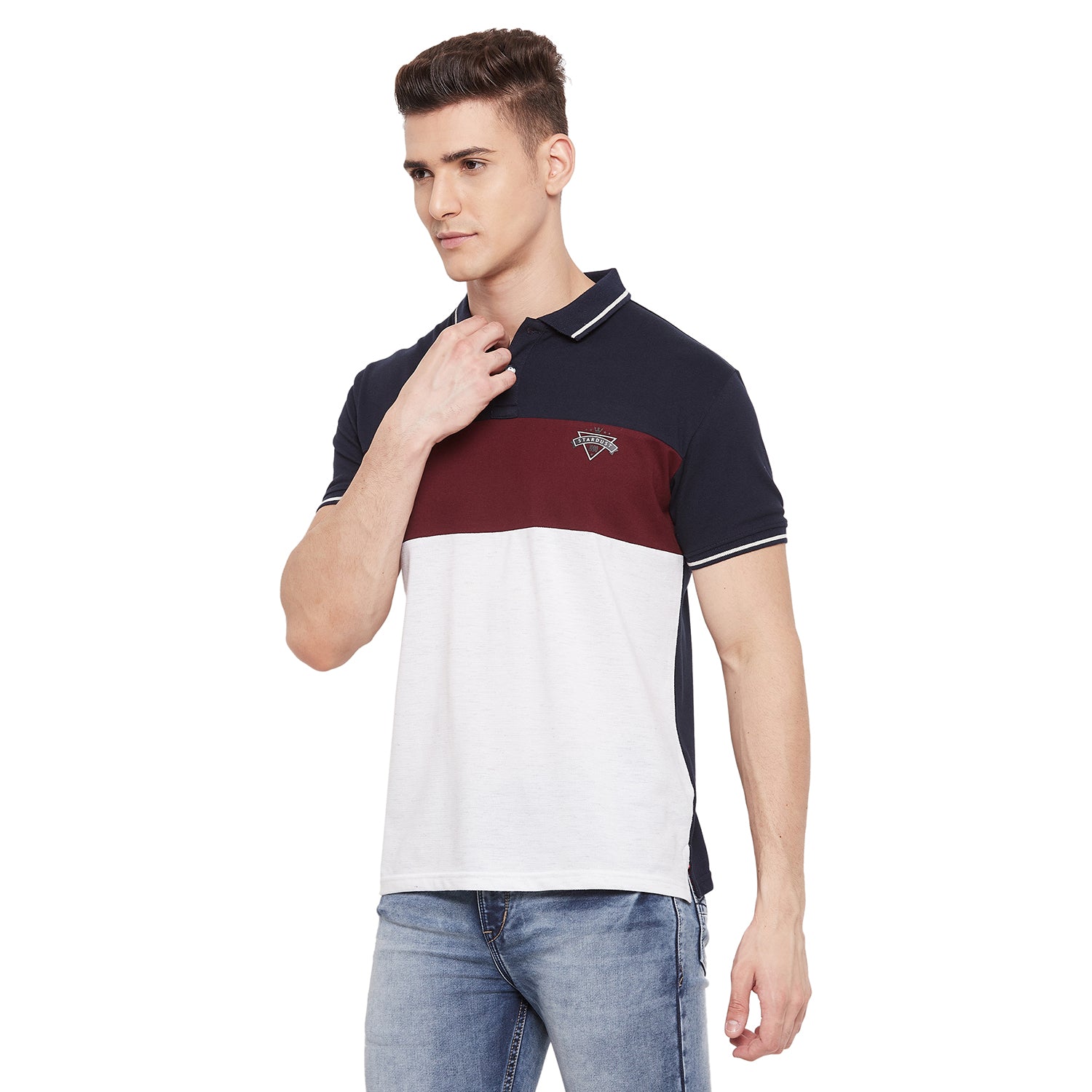 Duke Stardust Men Half Sleeve Cotton T-shirt (LF5492)