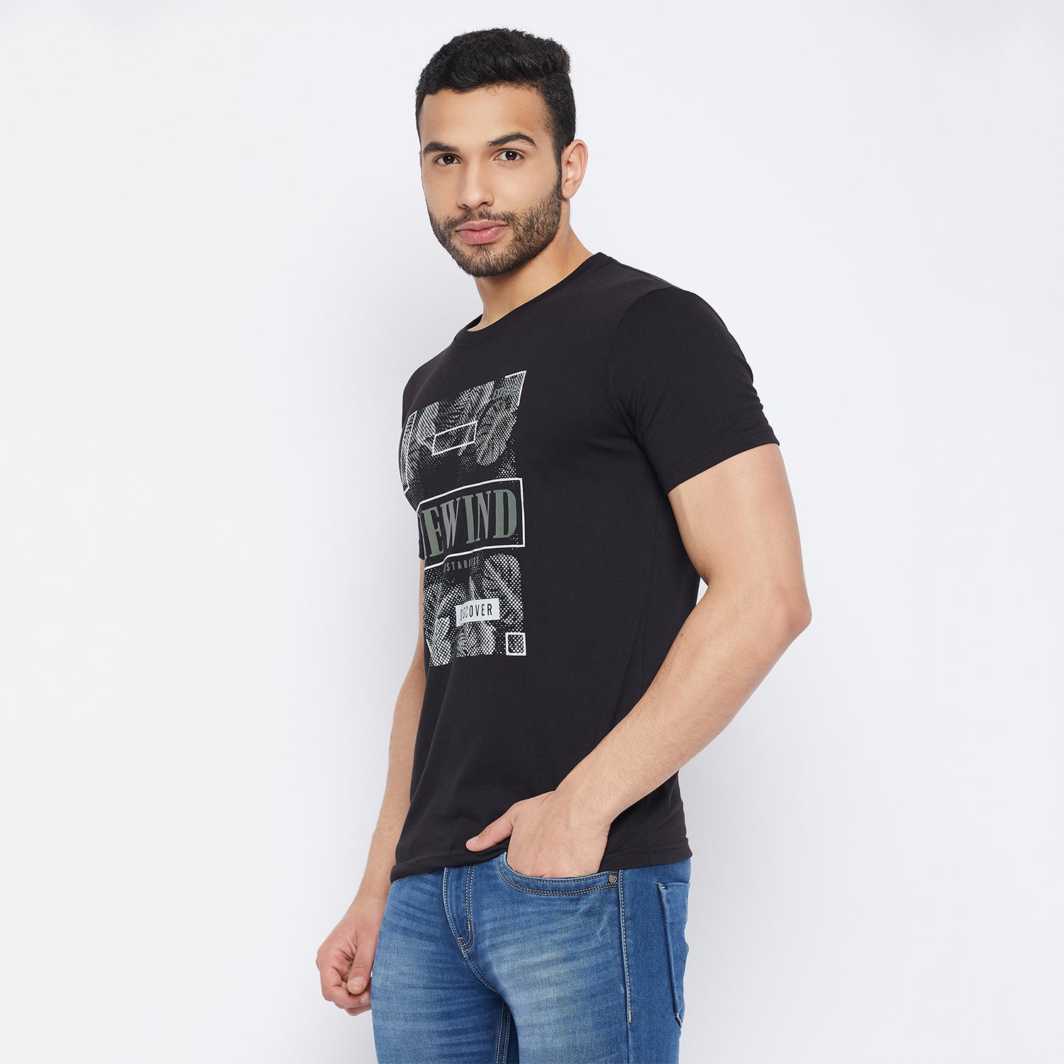 Duke Urban Men Half Sleeve Cotton T-shirt (ONLF232)