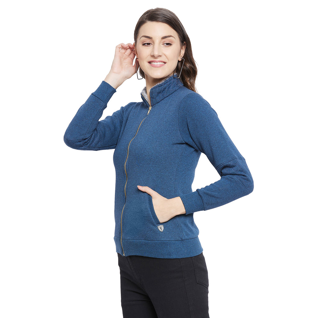 Duke Stardust Women Zipper Sweatshirt (LFX742)