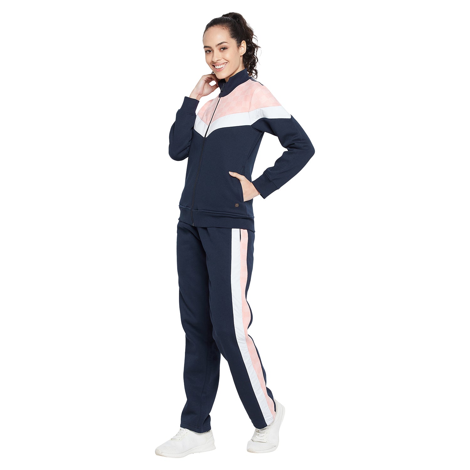 Duke Stardust Women Full sleeve Tracksuit (LFX801)