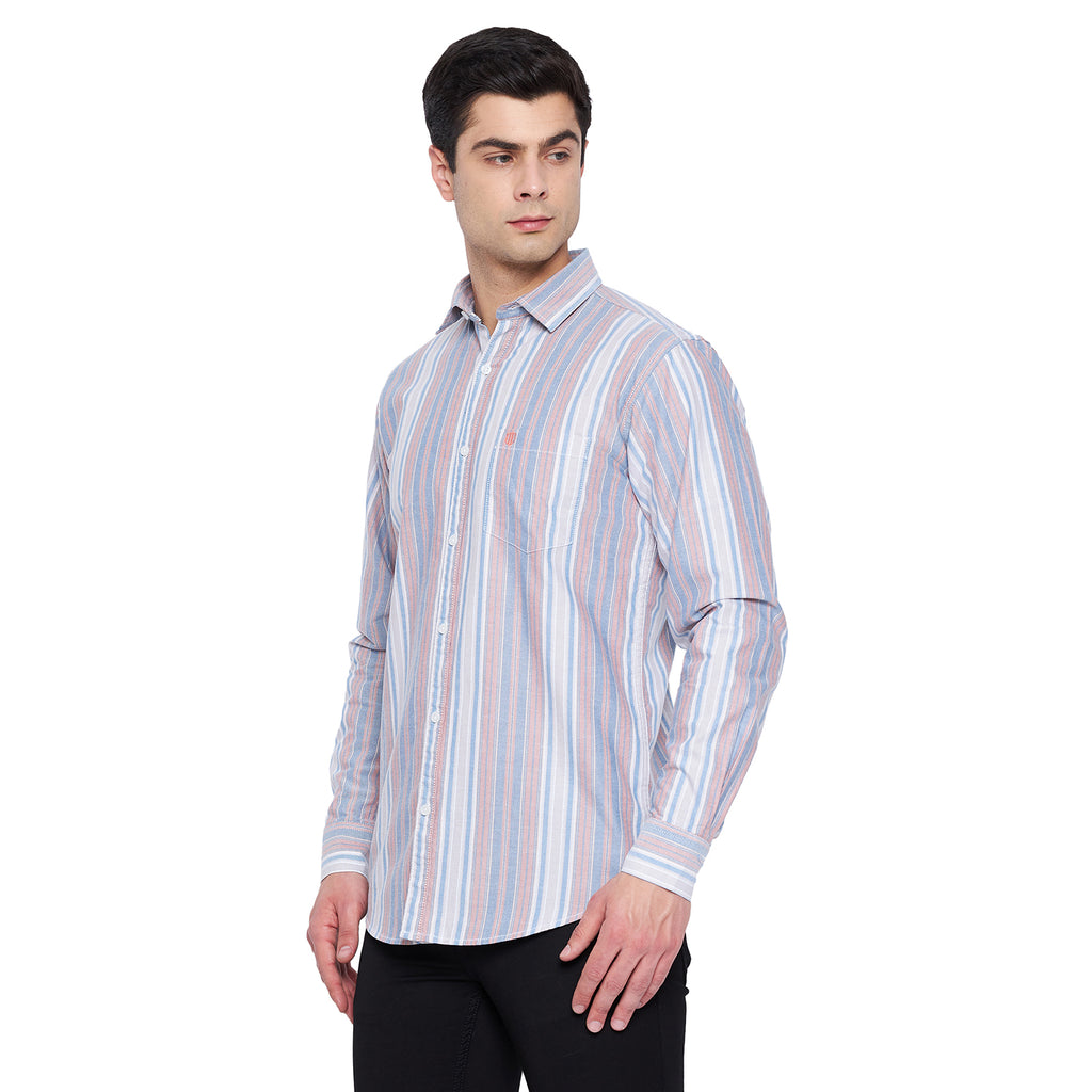 Duke Stardust Men Full Sleeve  Cotton Shirt (SDO5STD)