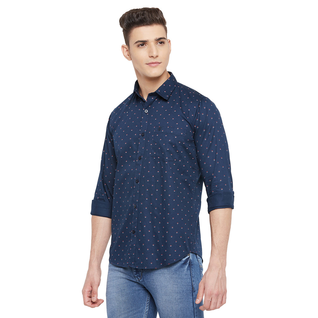 Duke Urban Men Full Sleeve Cotton Shirt (SD7PRTCQ)