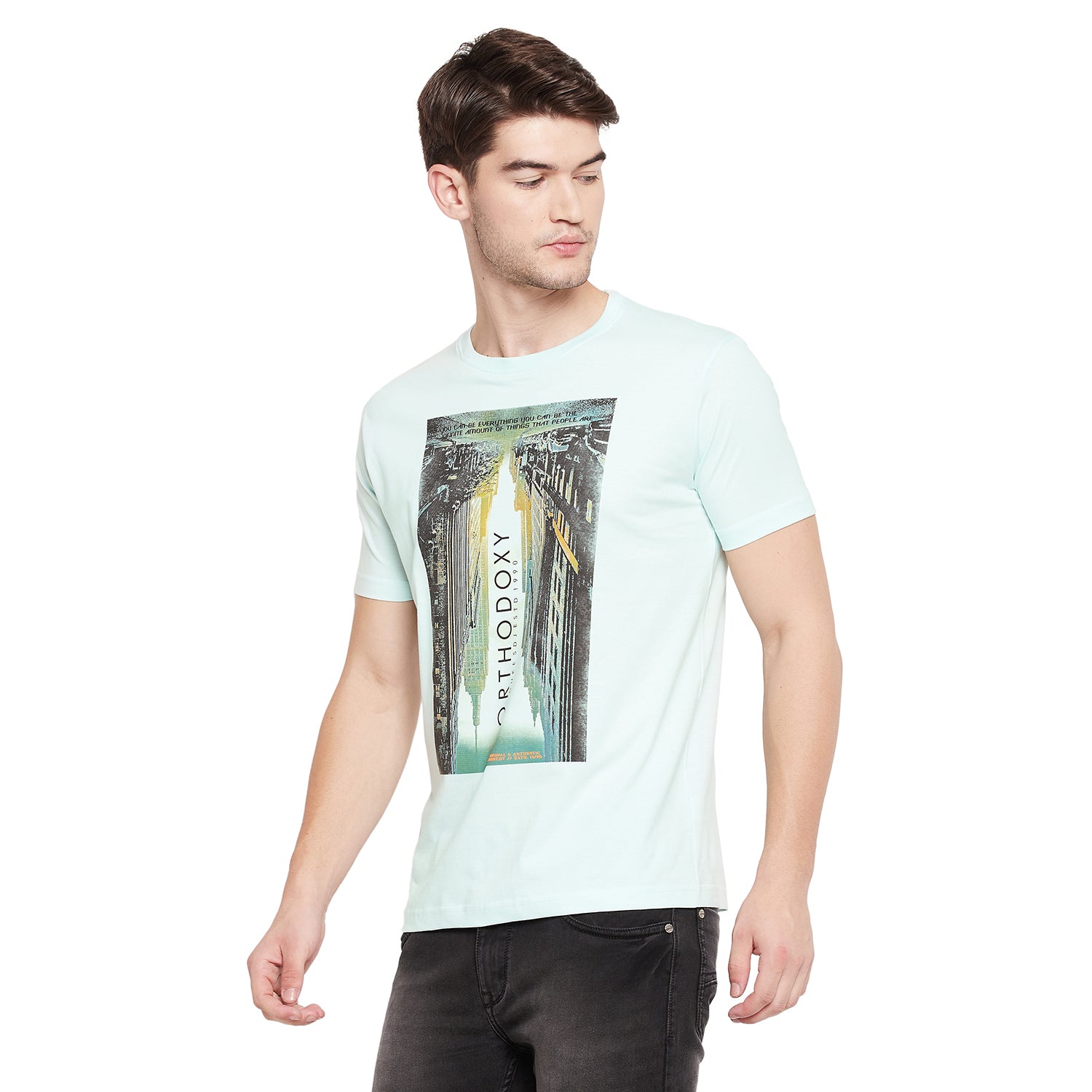 Duke Stardust Men Half Sleeve Cotton T-shirt (LF5335)