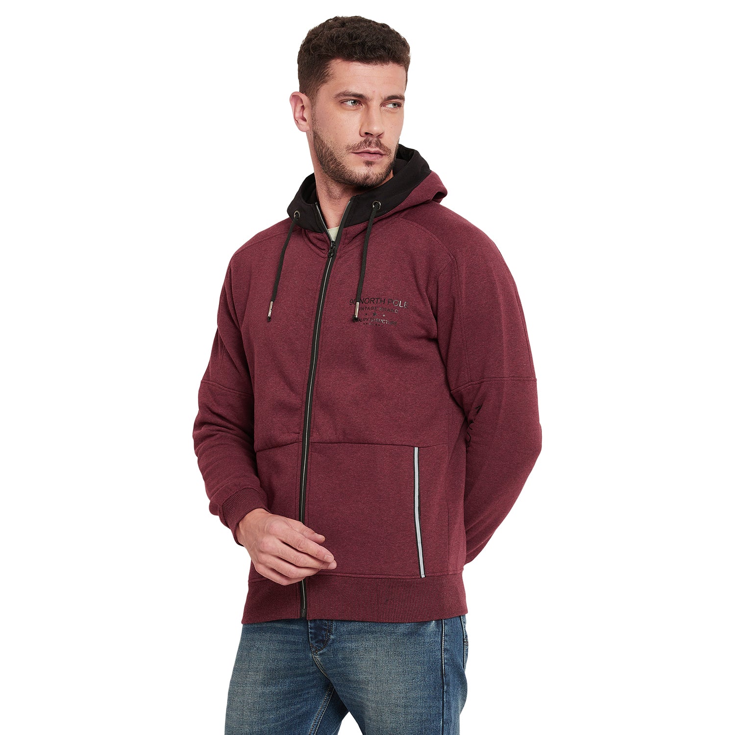 Duke Urban Men Hooded Neck Sweatshirt (LF3891)