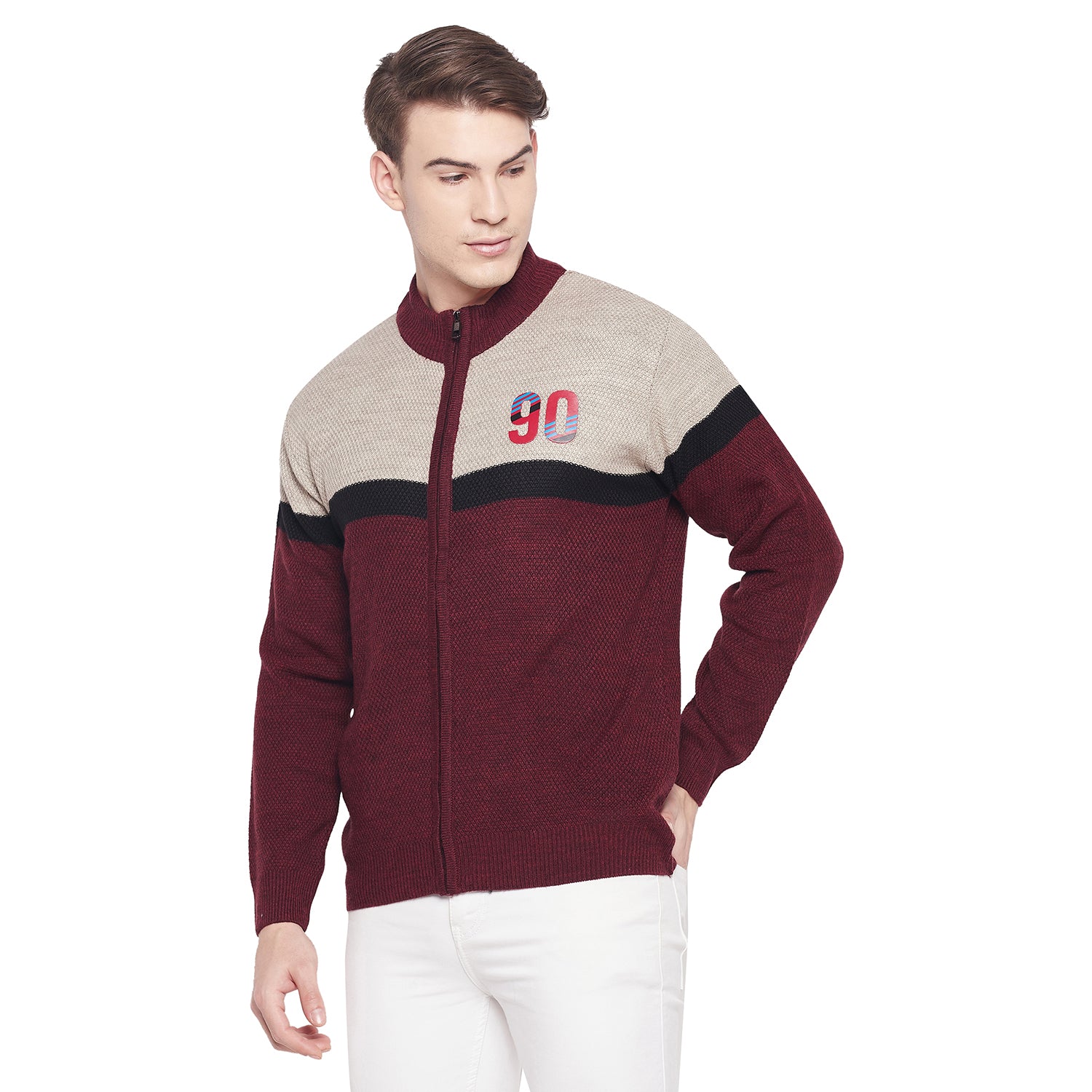 Duke Urban Men Full Sleeve Zipper Sweater (SDS2087)