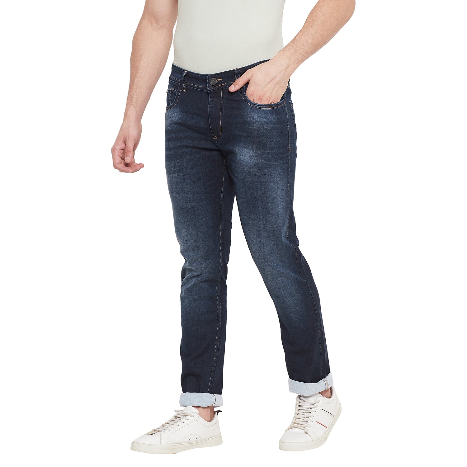 Duke Stardust Men Slim Fit Stretchable Jeans (SDD5240)