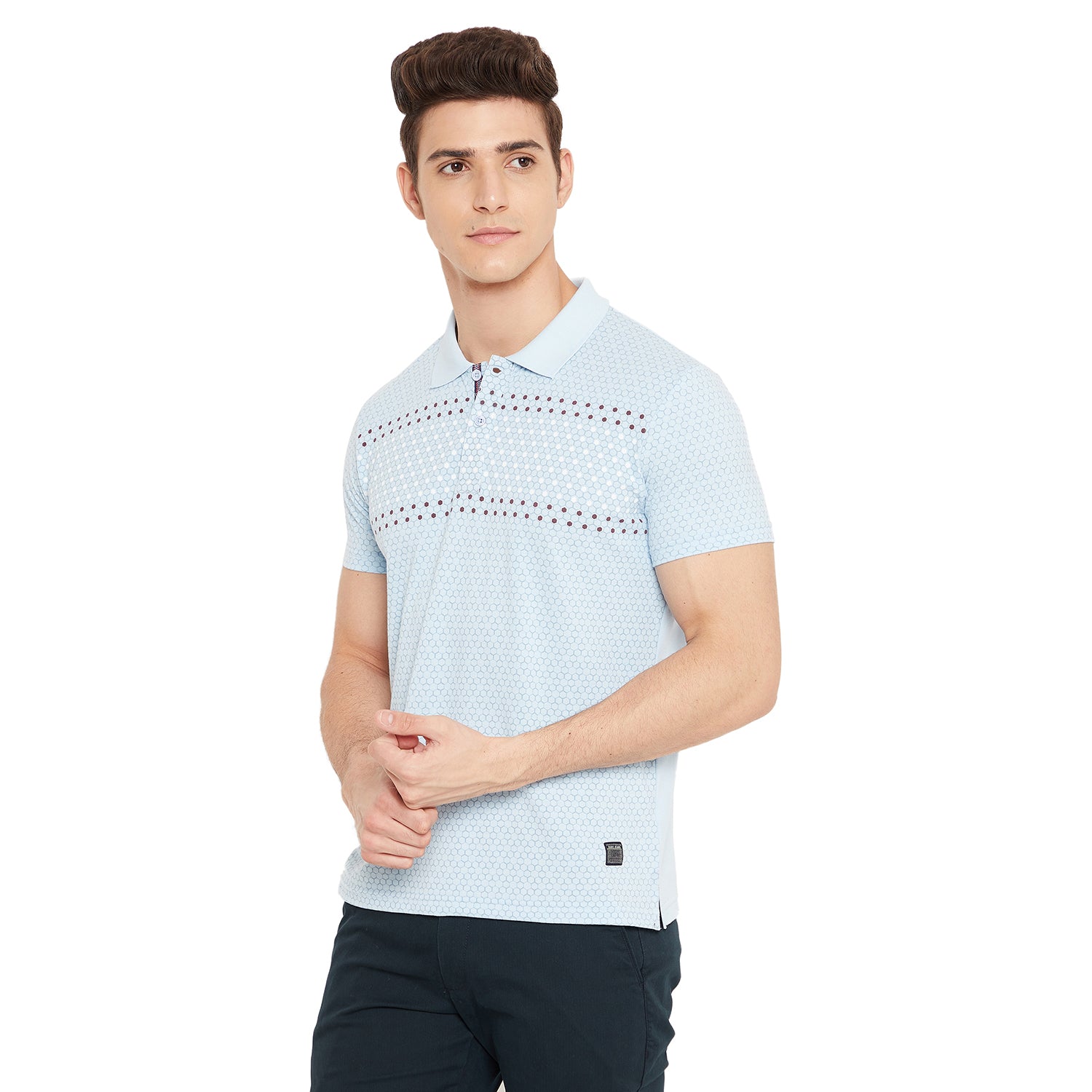Duke Stardust Men Half Sleeve Cotton T-shirt (MTLF341)