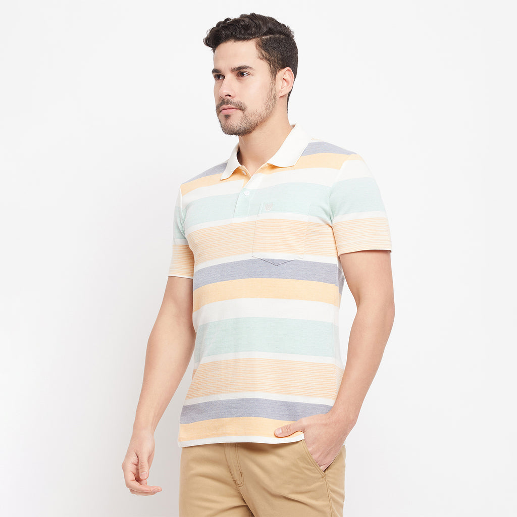 Duke Stardust Men Half Sleeve Cotton T-shirt (LF7015)