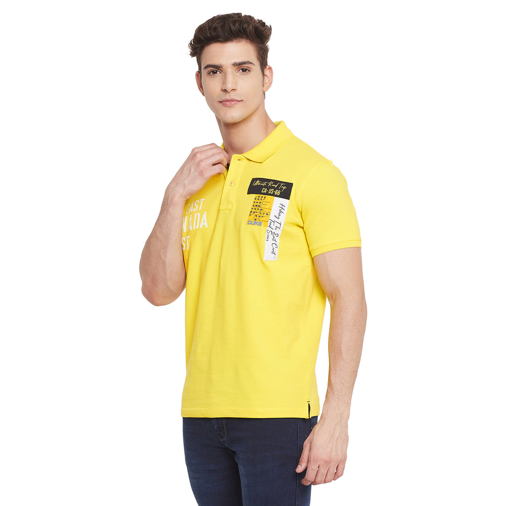 Duke Stardust Men Half Sleeve Cotton T-shirt (LF5256)