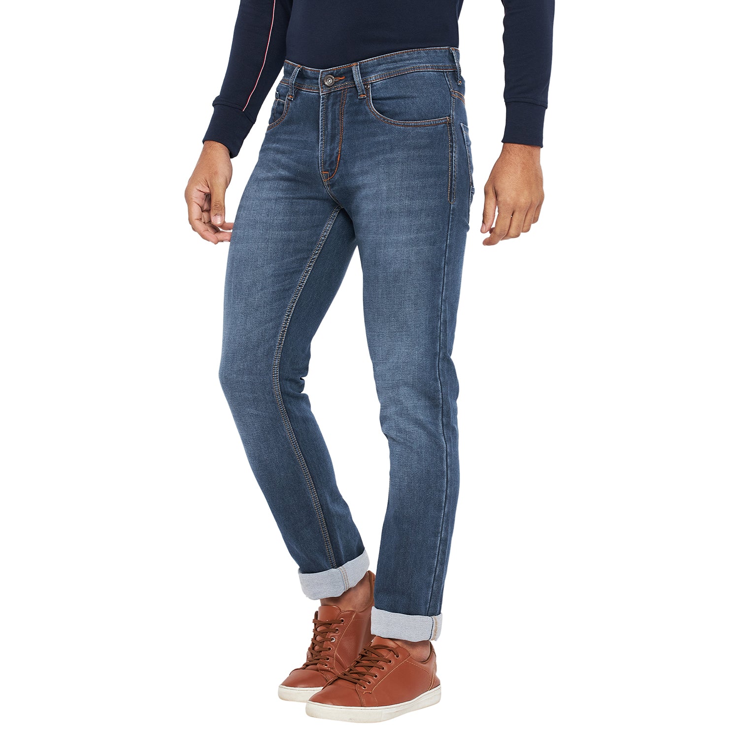 Duke Stardust Men Slim Fit Stretchable Jeans (SDD5349)