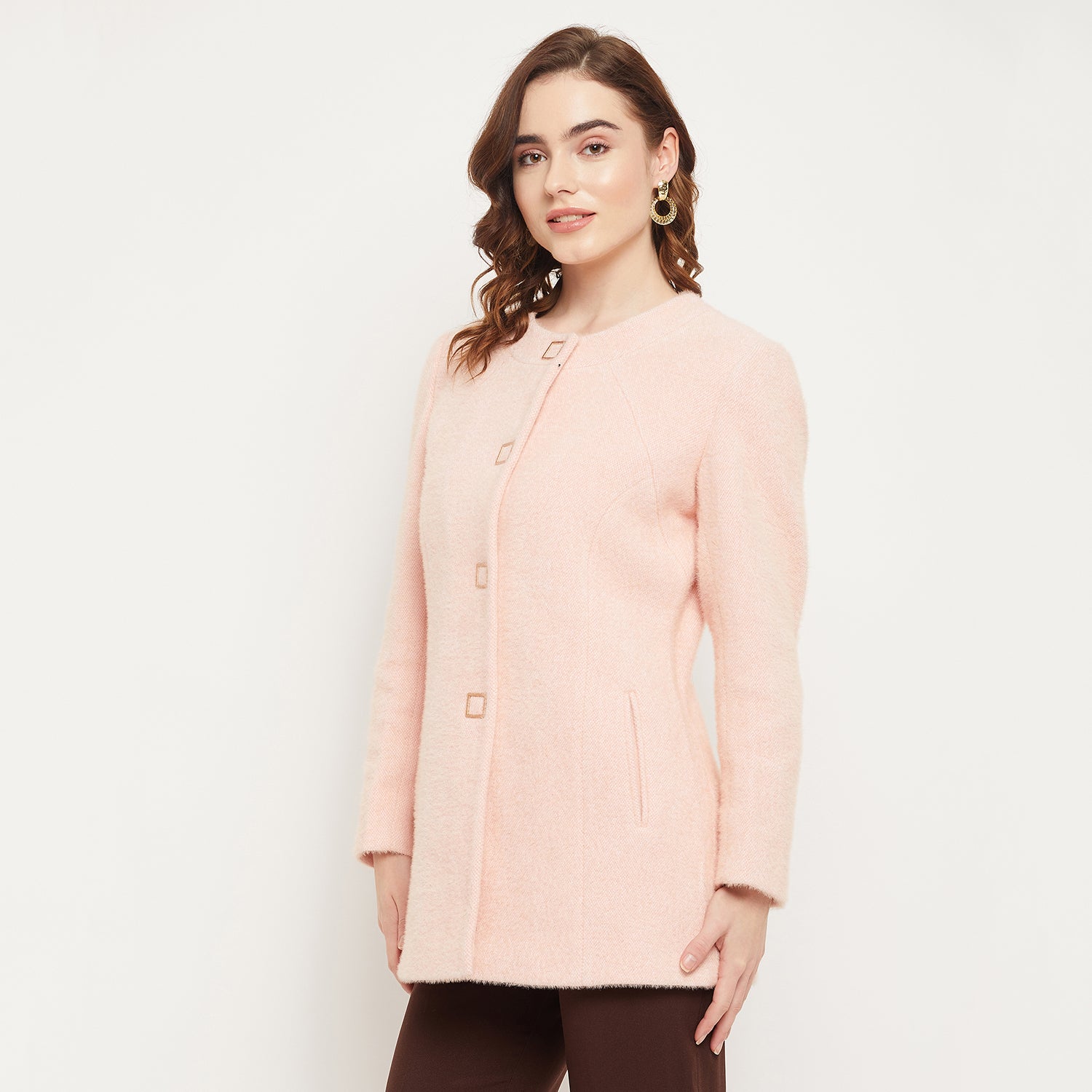Duke Urban Women Round Neck Coat (SDZC102)