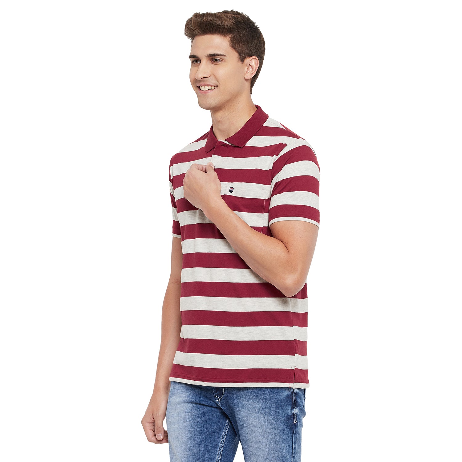 Duke Stardust Men Half Sleeve Cotton T-Shirt (MTLF344)