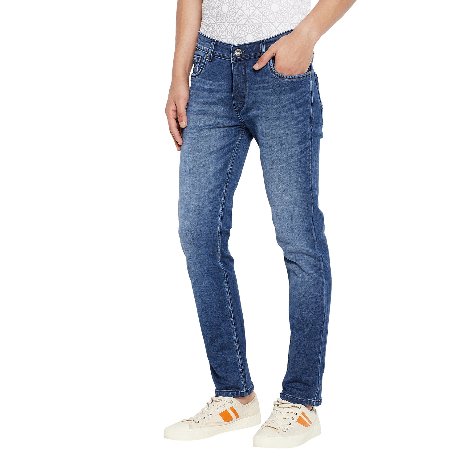 Duke Stardust Men Stretchable Slim Fit Jeans (SDD5316)