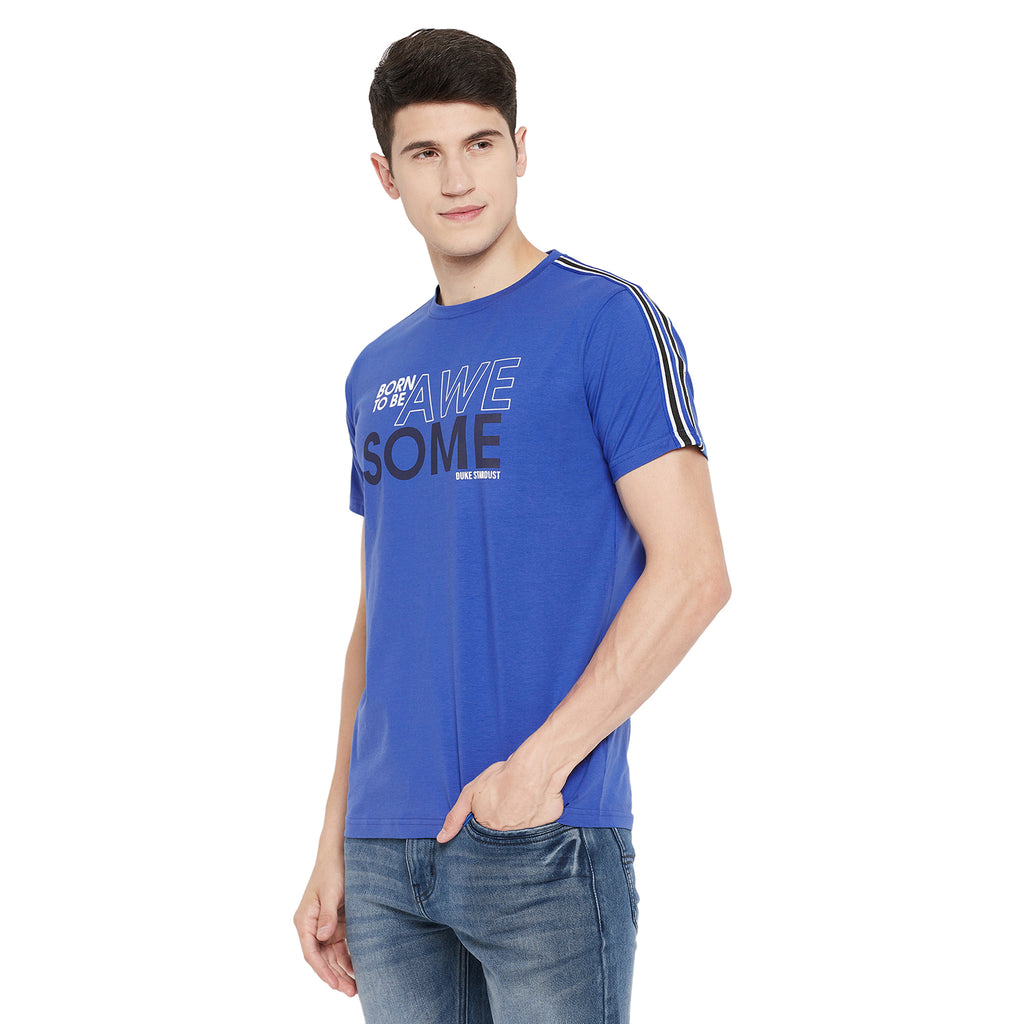 Duke Stardust Men Half Sleeve Cotton T-shirt (LF5277)