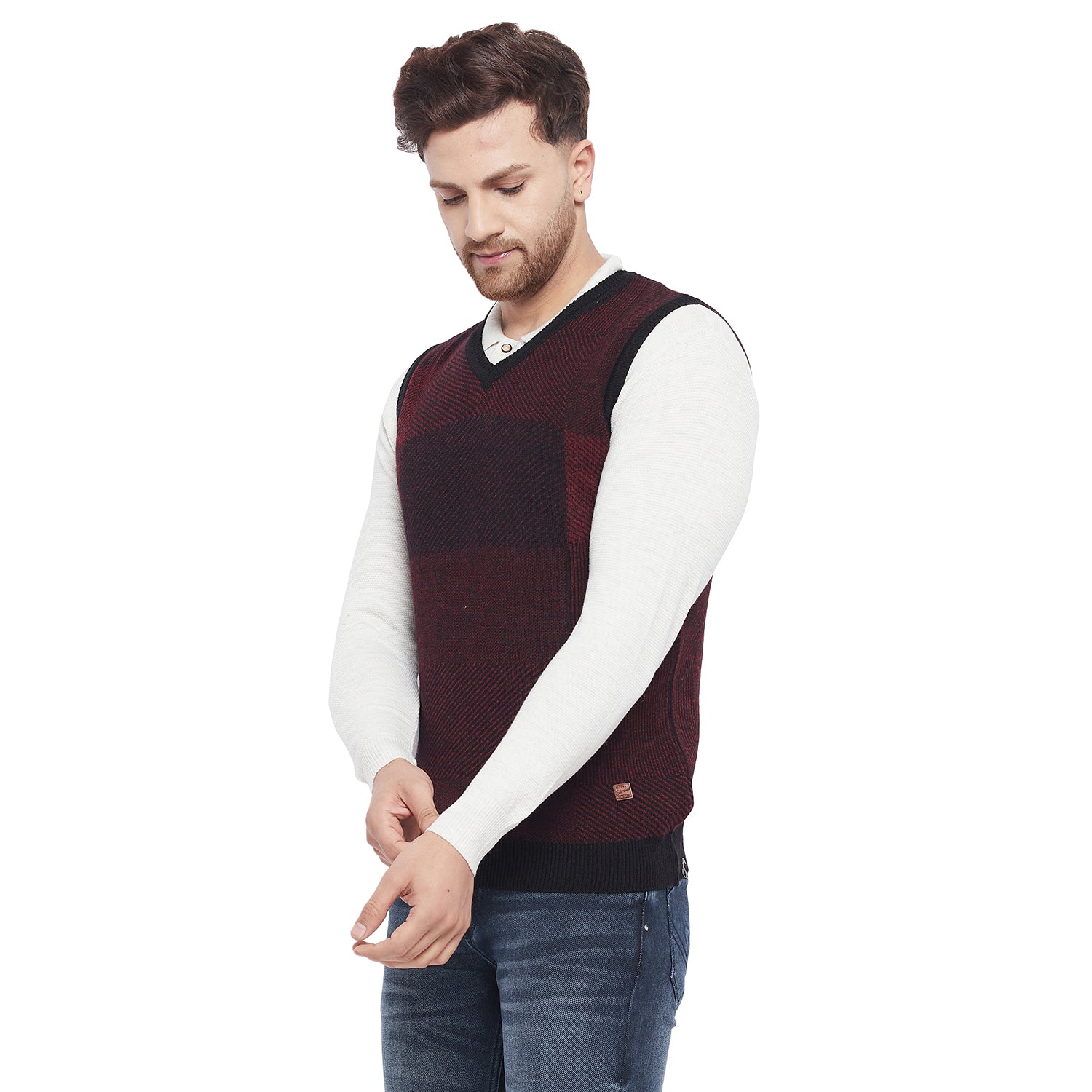 Duke Stardust Men Sleeveless Sweater (SDS719)