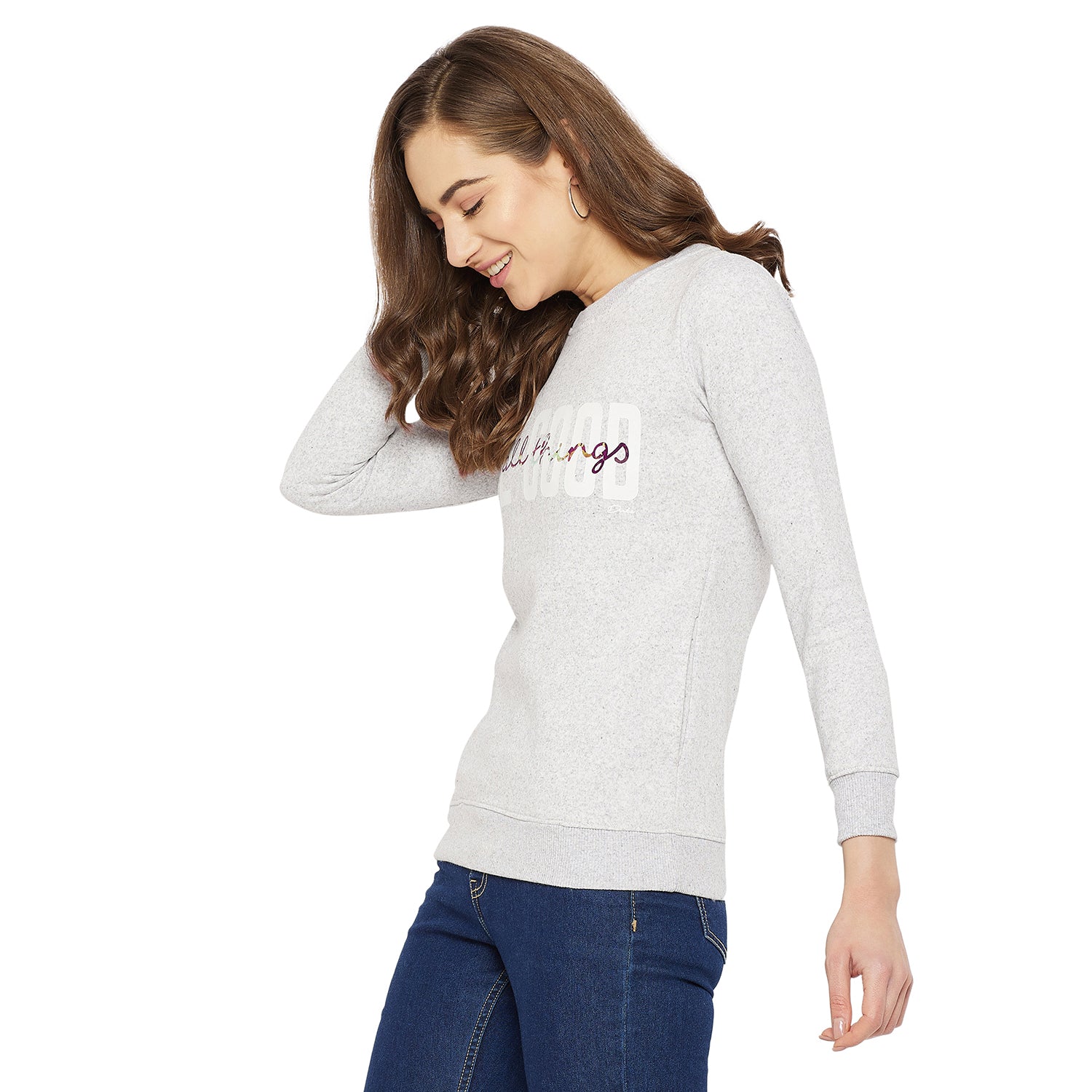 Duke Urban Women Round Neck Sweatshirt (LFX765)