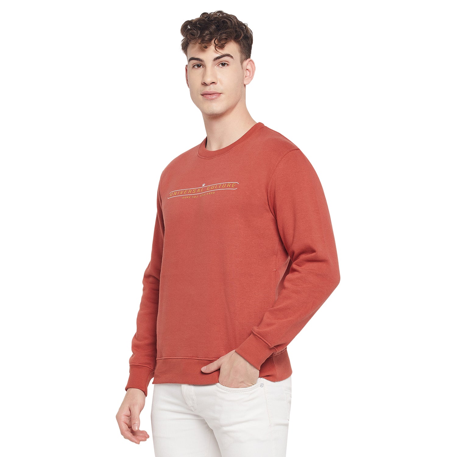 Duke Urban Men Round Neck Sweatshirt (MLF3751S)
