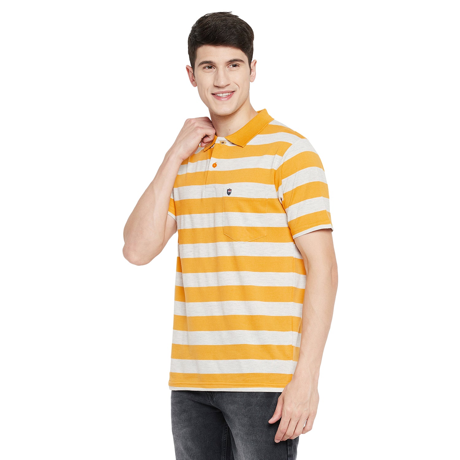 Duke Stardust Men Half Sleeve Cotton T-Shirt (MTLF344)