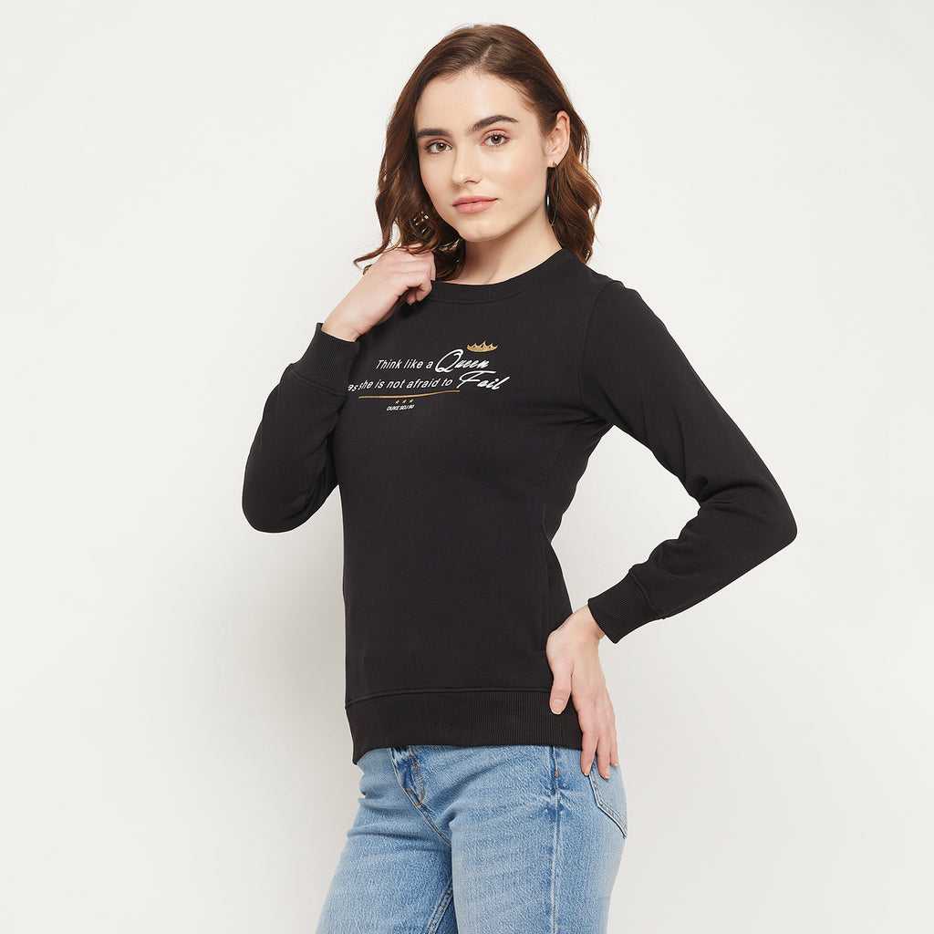 Duke Urban Women Printed Sweatshirt (LFX872)