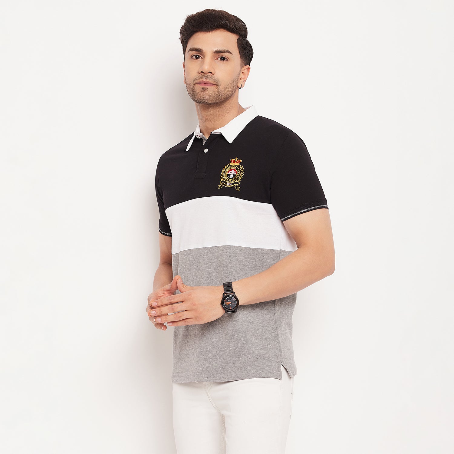 Duke Stardust Men Half Sleeve Cotton Tshirt (3998)