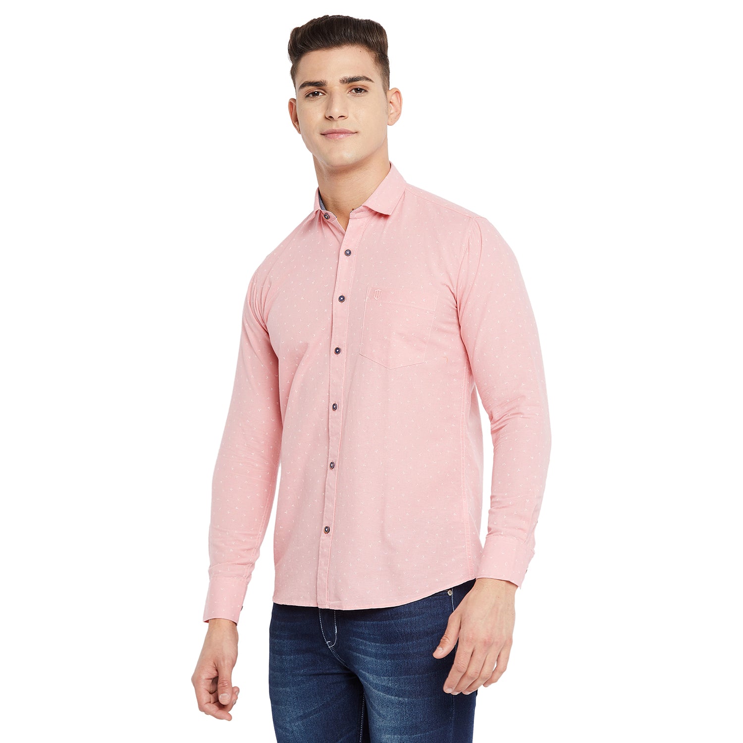 Duke Stardust Men Full Sleeve Cotton Shirt (SDO8PRCS)