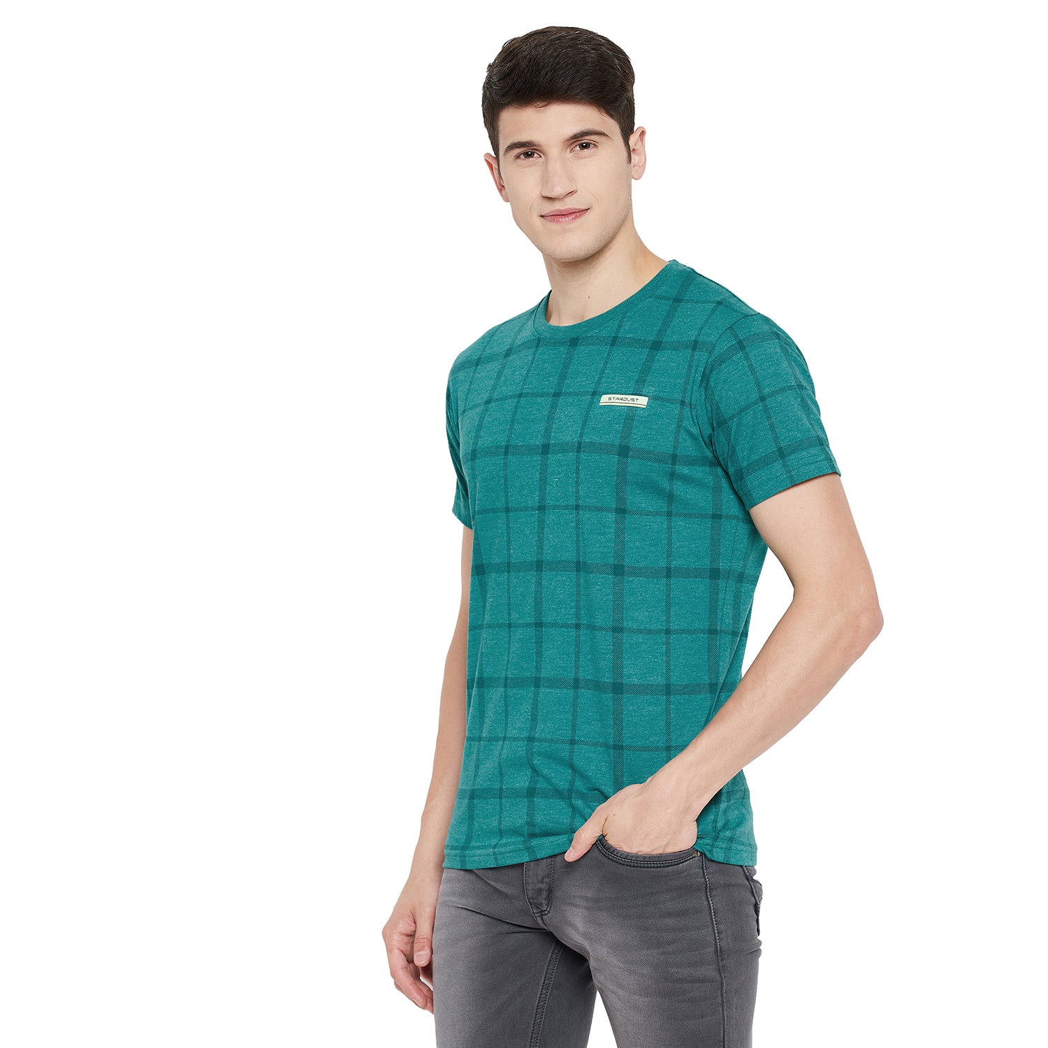 Duke Stardust Men Half Sleeve Cotton T-shirt (LF5211)