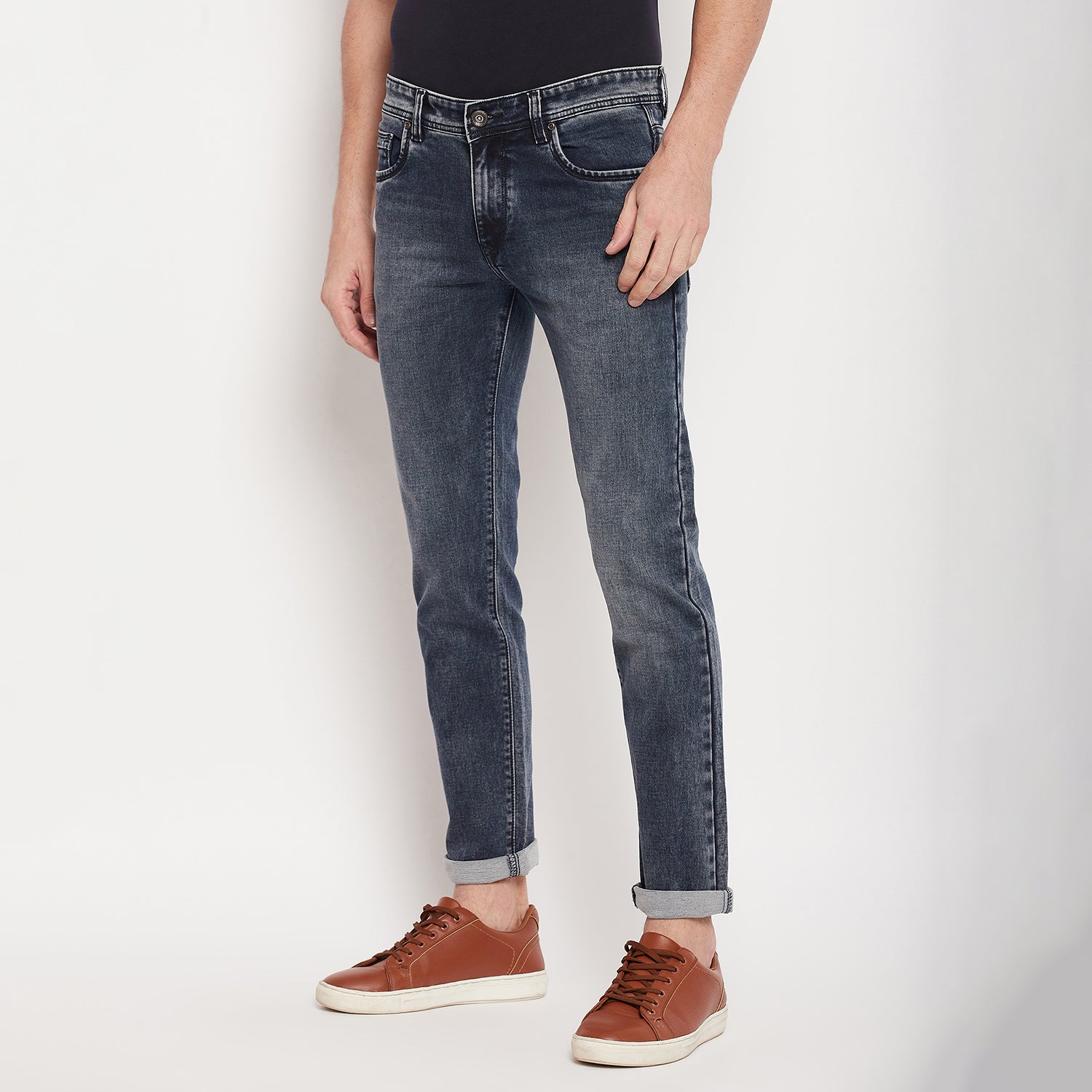 Duke Urban Men Slim Fit Stretchable Jeans (SDD5317)
