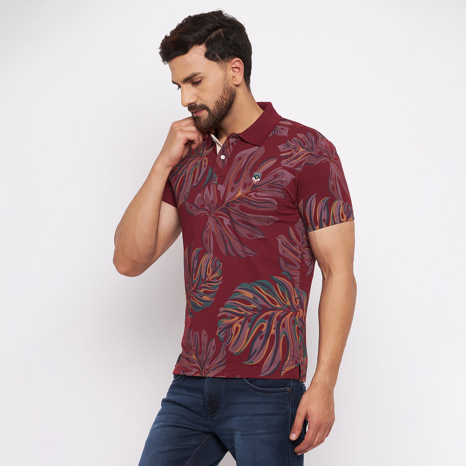 Duke Stardust Men Half Sleeve Cotton T-shirt (LF4827)