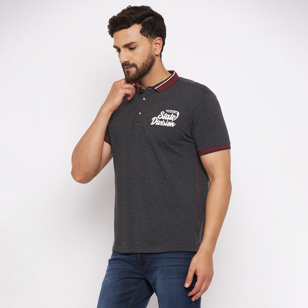 Duke Stardust Men Half Sleeve Cotton T-shirt (LF4822)
